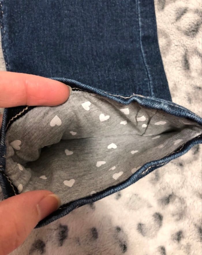 Jeans d’hiver fille - Taille 9-10 Ans - photo numéro 2