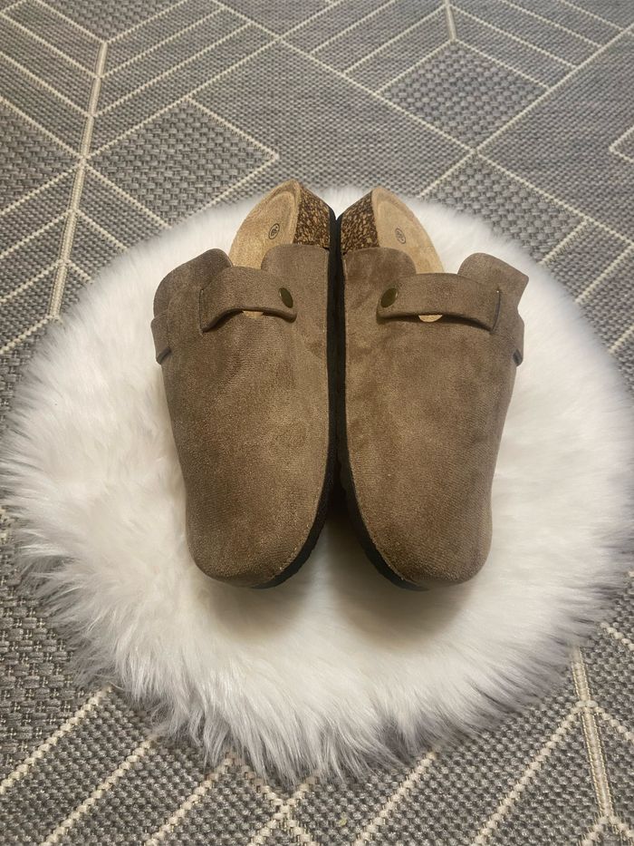 ✨ Sabots Style Birkenstock Camel - Pointure 39 ✨ - photo numéro 2