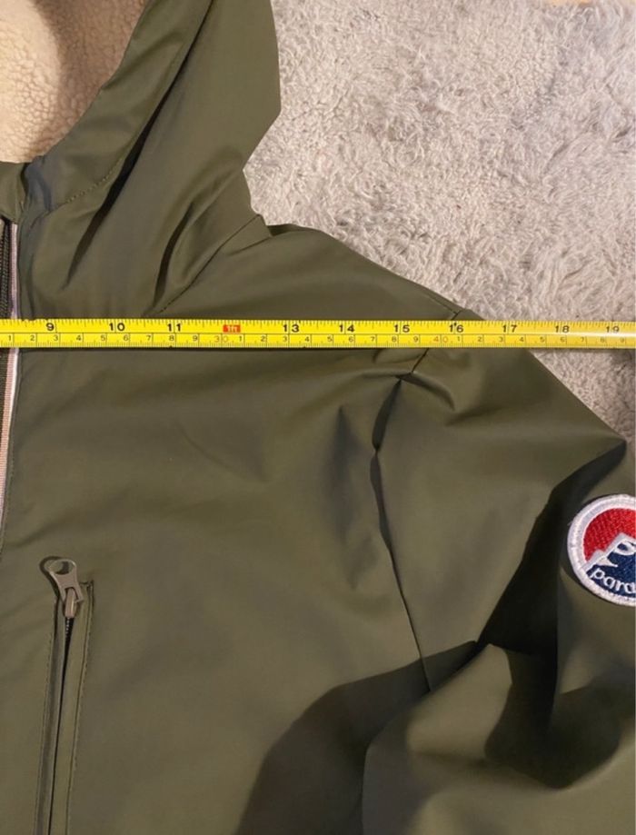 Manteau Paragoose Vert Kaki Veste Longue Chaude Rembourrée Hiver Taille XS - photo numéro 10