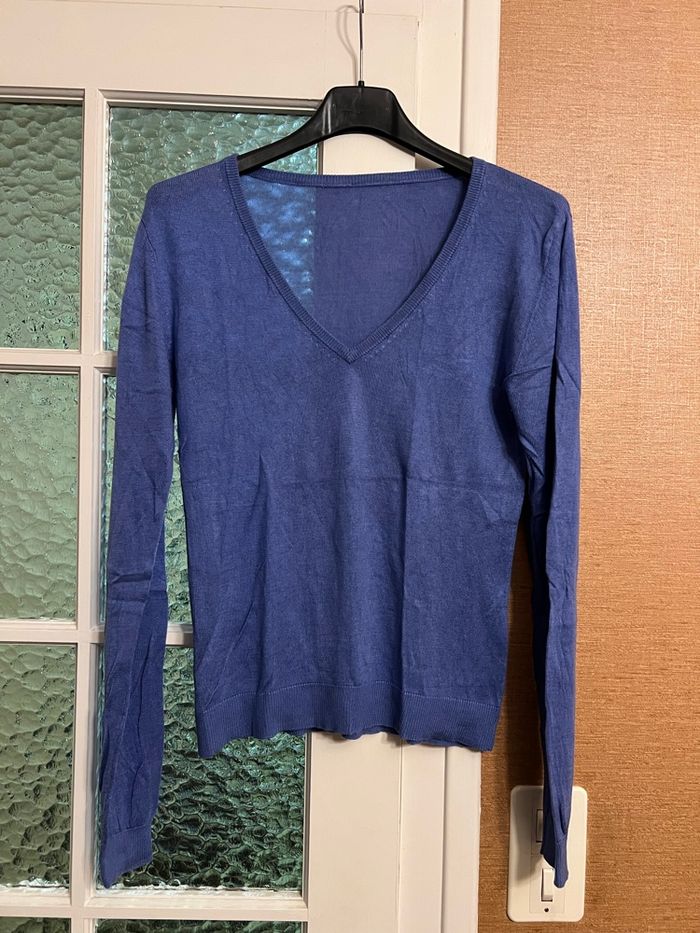 Petit pull fin en soie