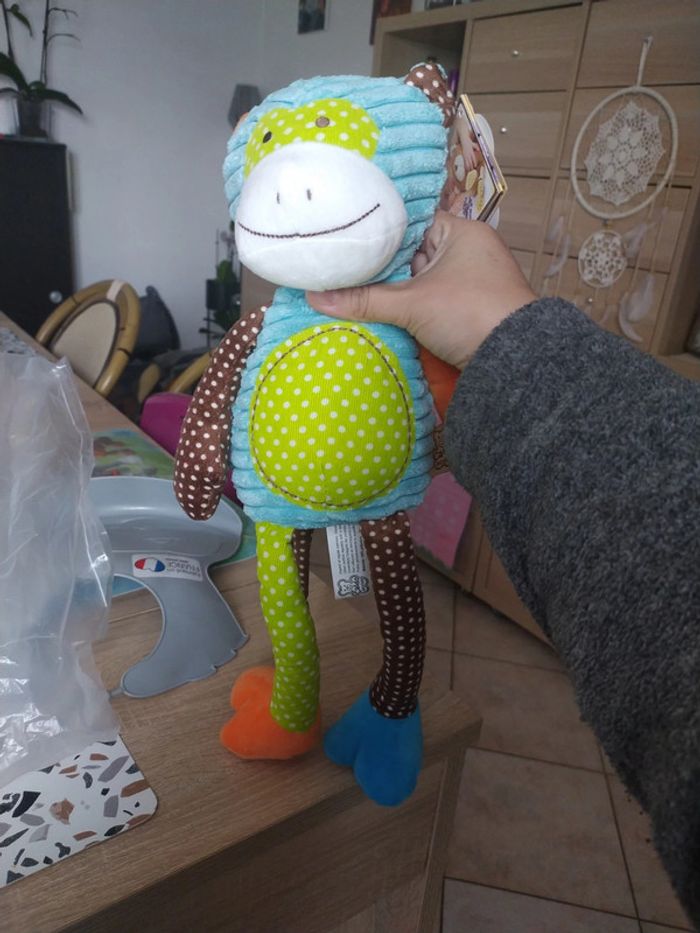 Peluche singe - photo numéro 5