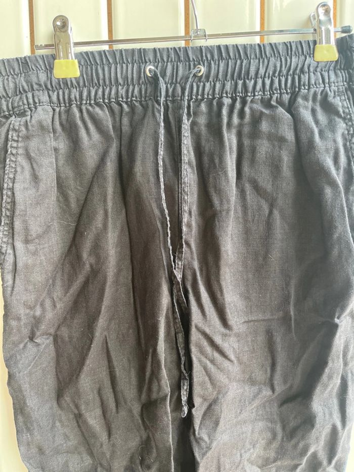 Pantalon en lin Zara -Xs - photo numéro 2