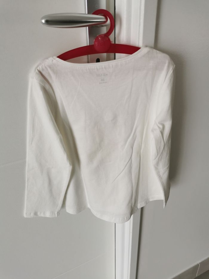 Tee shirt manches longues fille 3ans - photo numéro 2
