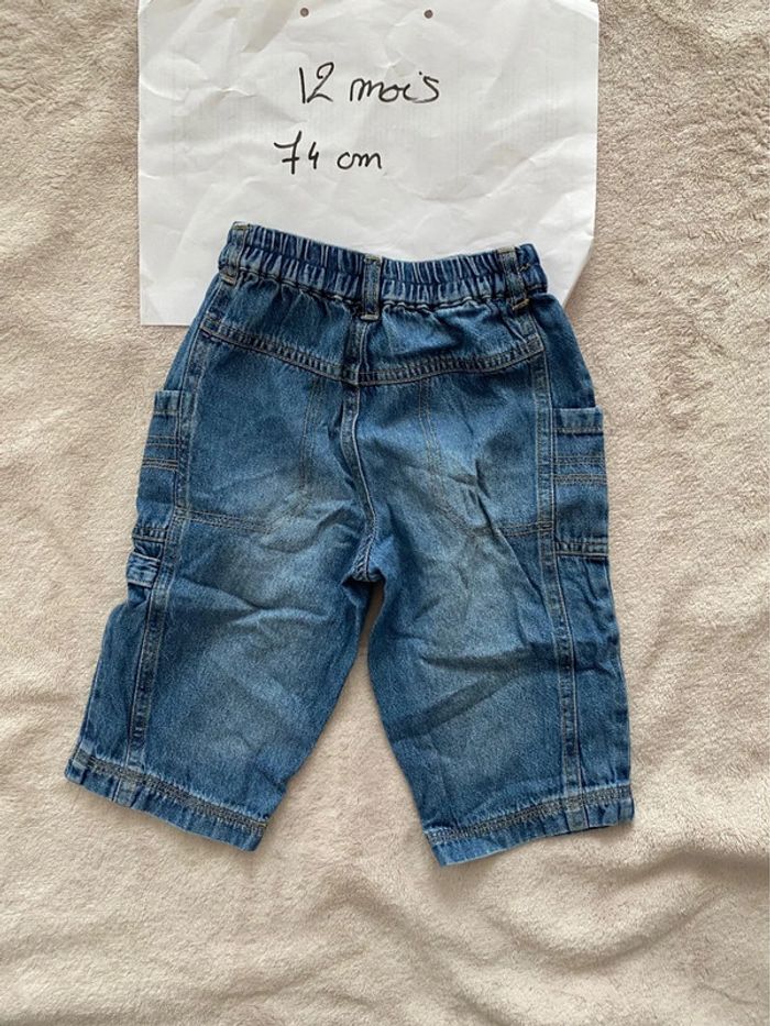 Lot de 3 pantalons jeans 👖 - Kimbaloo, Creeks & autre - 12 mois - TBE - photo numéro 7