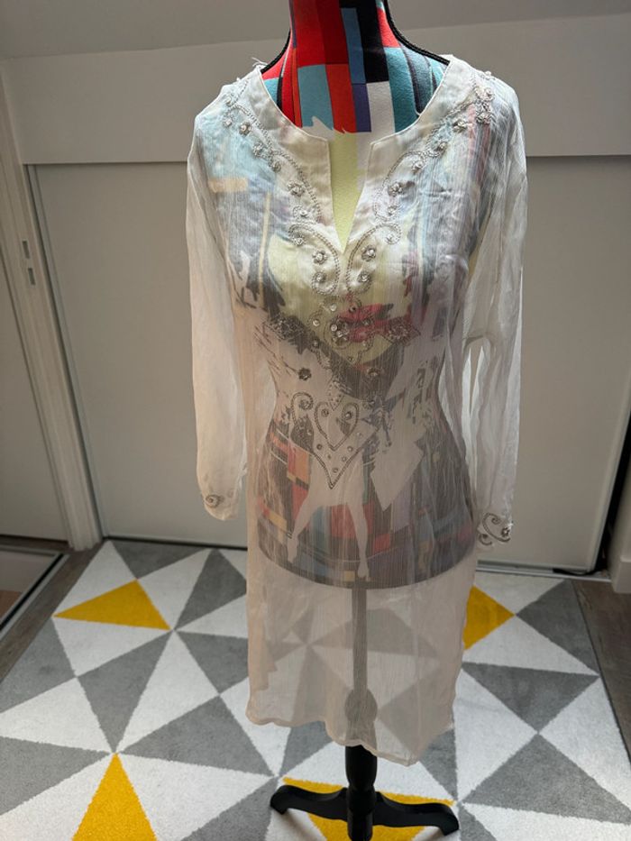 Robe transparente Cherry Taille 36