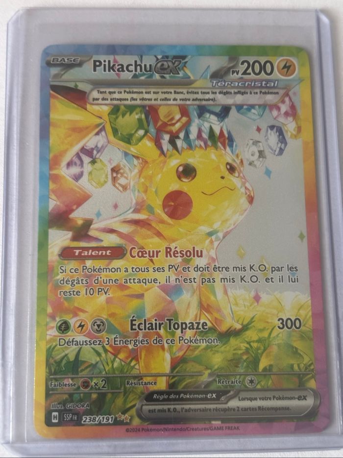 Pikachu 238/191 EV08