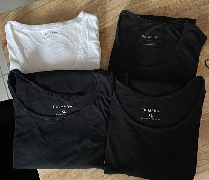Lots 4 Débardeurs Primark Homme Taille XL Primark très bon état - photo numéro 2