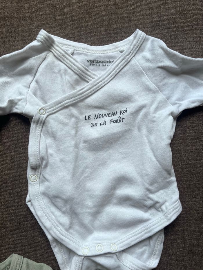 Lot bodies 1 mois - photo numéro 4