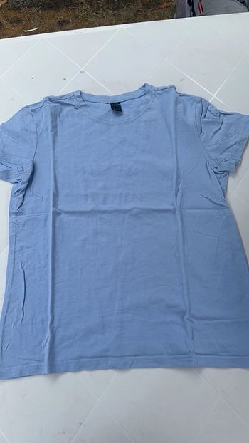 Tee short bleu