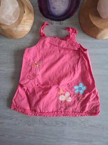 Robe rose 12 mois