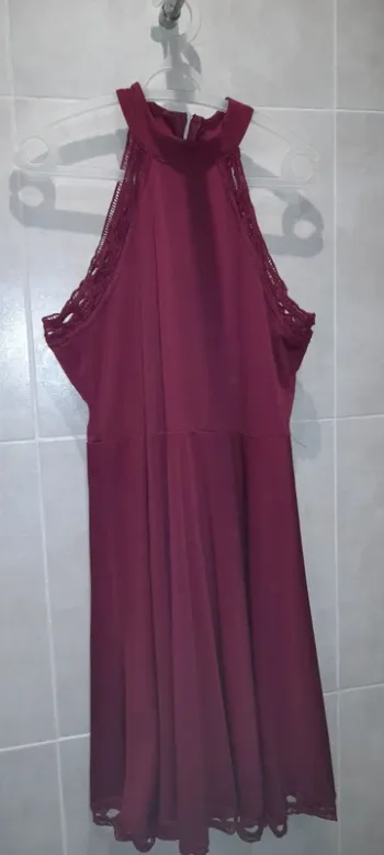 Robe Licol Bordeaux