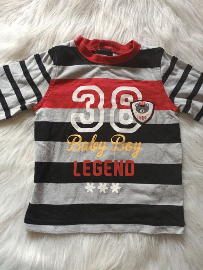 T shirt manches longues 12mois - photo numéro 5