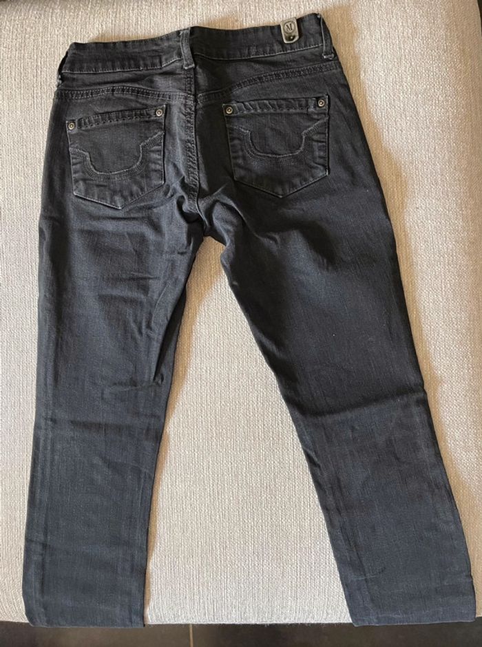 Jean skinny noir Mango Jeans T34 - photo numéro 2