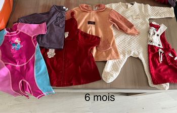 Lot 6 mois fille
