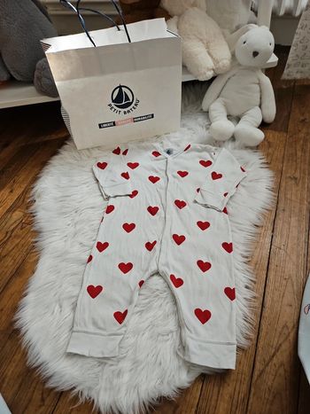 Combinaison cœur rouge