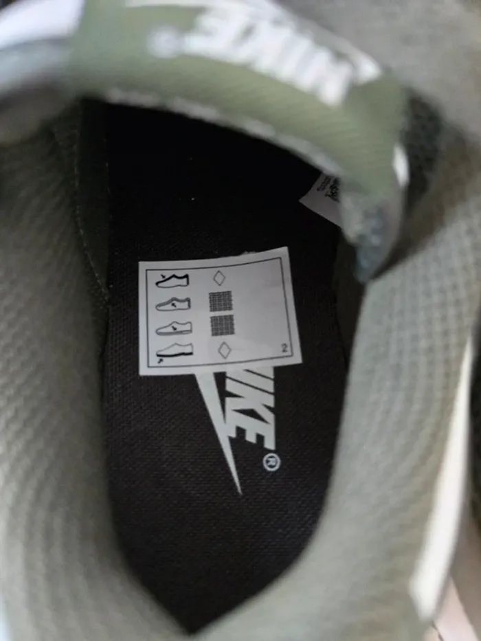 Nike dunk low taille 36 neuves blanc kaki - photo numéro 6