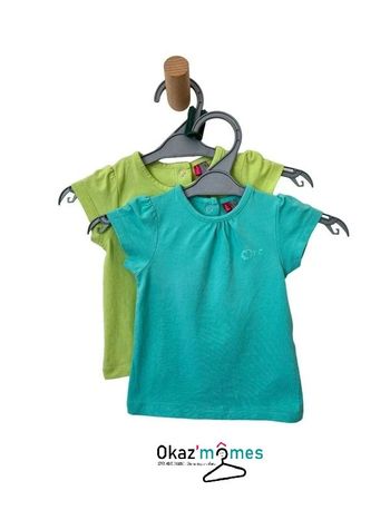 LOT de 2 T-shirts à manches courtes - Orchestra 3 mois (60cm)