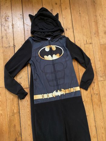 Déguisement polaire combinaison capuche masque Batman M adulte