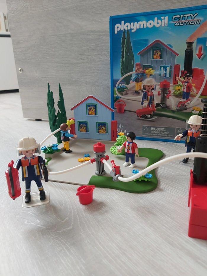 Playmobil pompiers city action - photo numéro 2