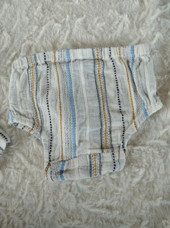 Ensemble (robe+boomer) Fille 3 mois Kiabi 100% coton - photo numéro 14