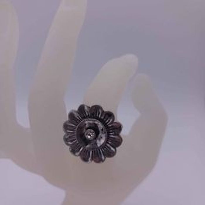 Bague fleur marguerite - photo numéro 2