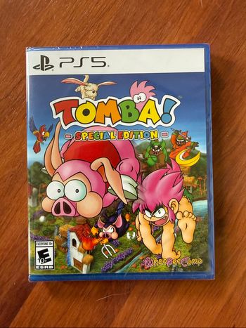 LRG#108 Tomba! Special Edition Jeu Sony Playstation Ps5 NEUF sous blister Limited Run Games