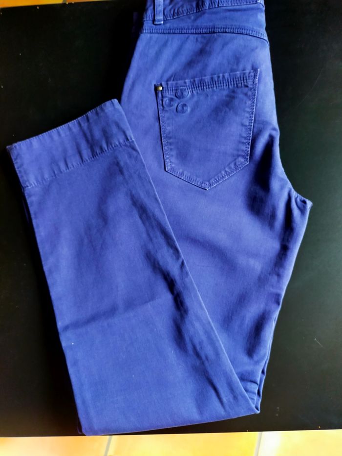 Pantalon camaïeu bleu - photo numéro 2