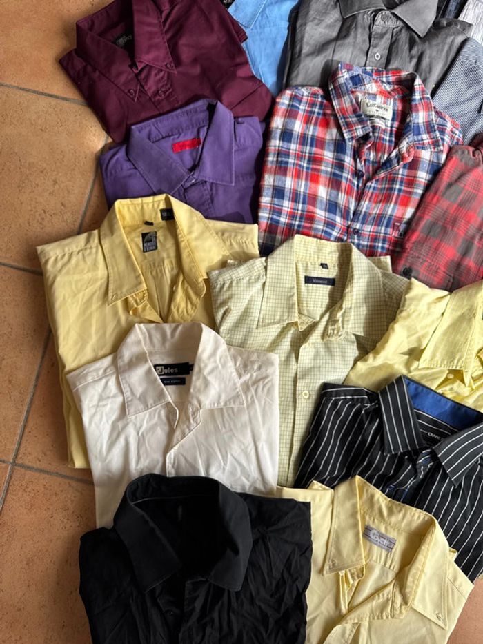 Lot revendeur de 20 chemises homme - photo numéro 6