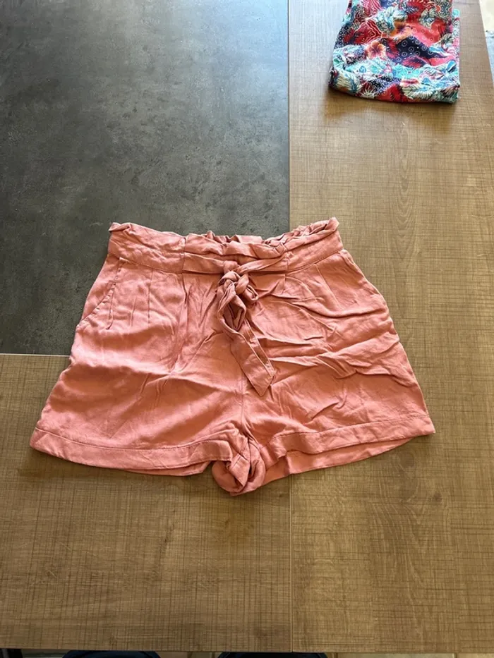 Short femme, pinkie taille S rose