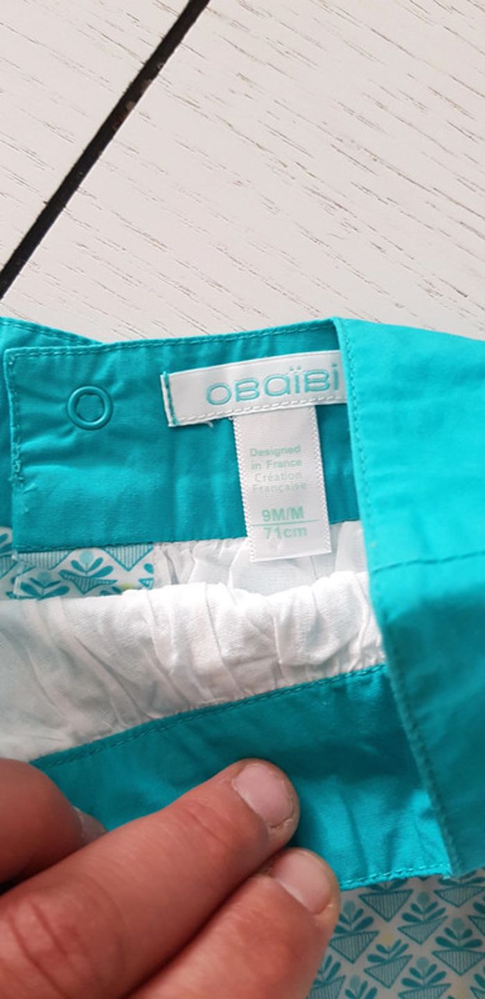 Ensemble robe et bloomer obaibi 9 mois - photo numéro 3