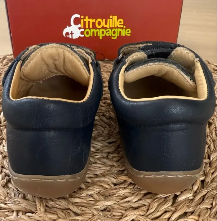 Chaussures cuir premiers pas Citrouille et Compagnie - photo numéro 4
