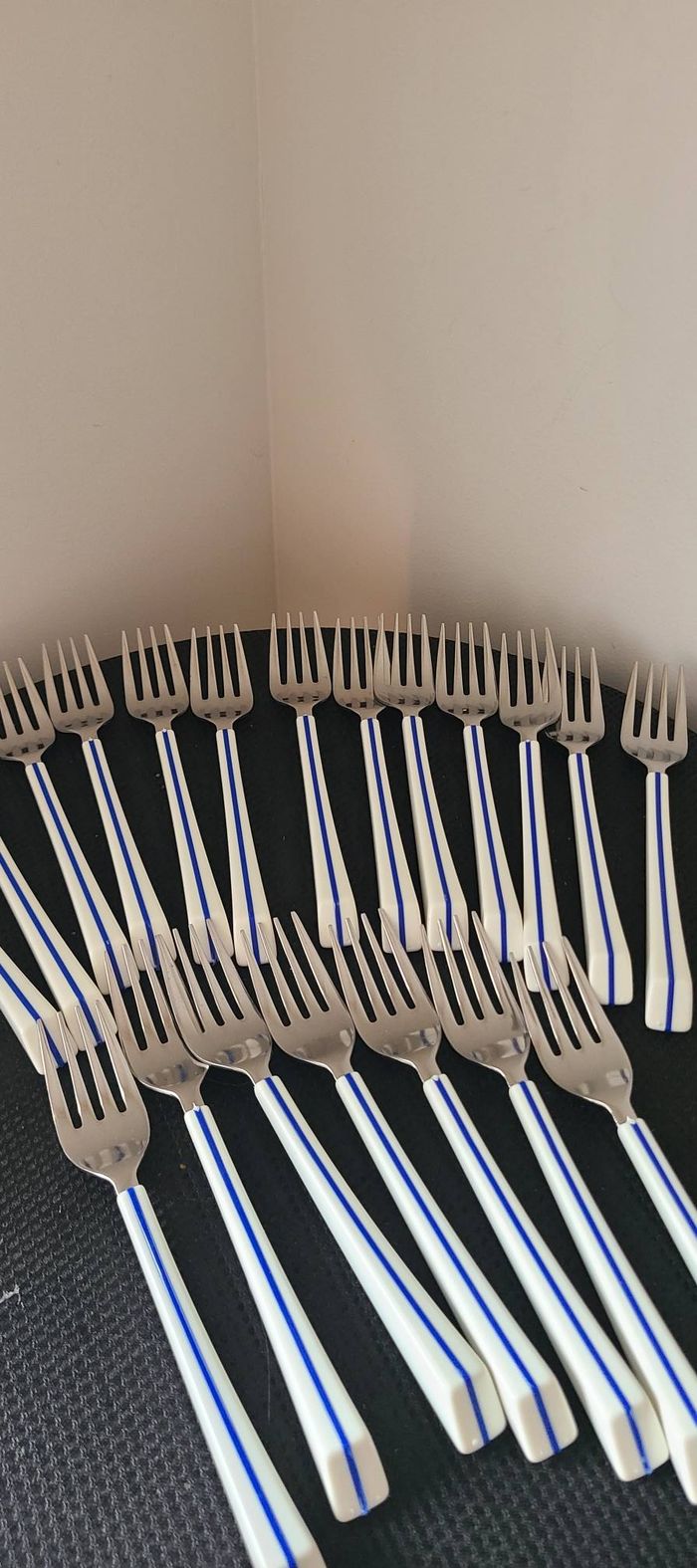 Air France Création Nathalie George Couverts Vintage Compagnie Aérienne Fourchette - photo numéro 3