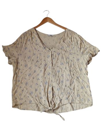 Blouse / chemisier fleurie taille unique