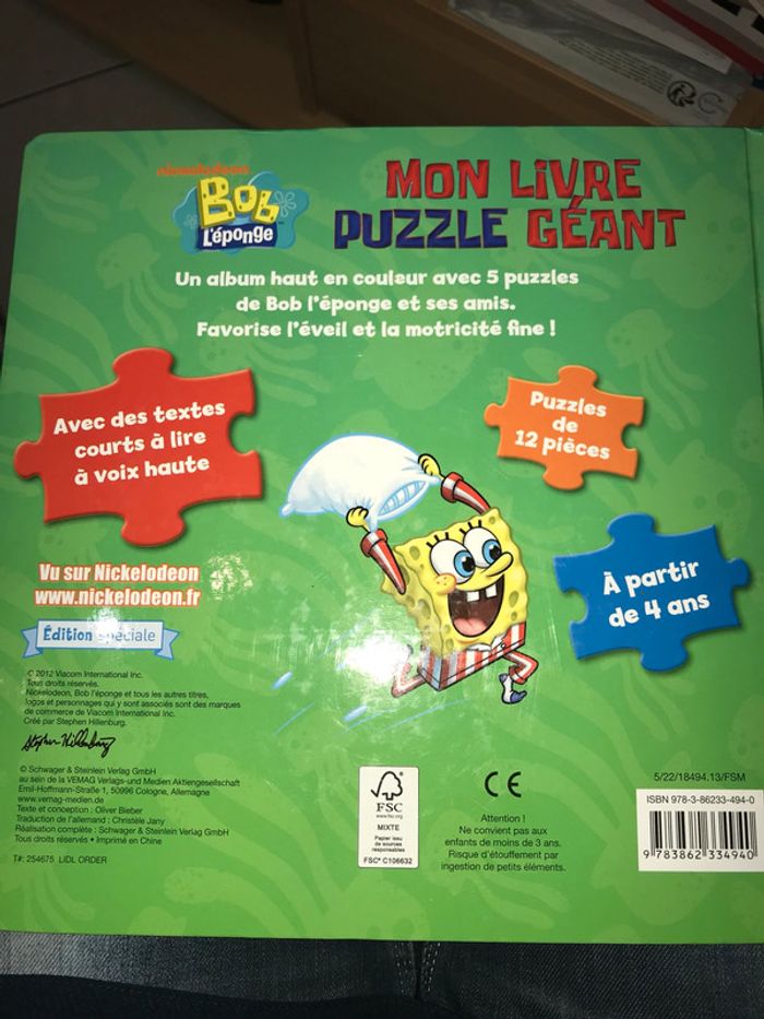 Livre puzzle - photo numéro 3