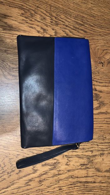 Pochette Camaïeu Bleu et noir