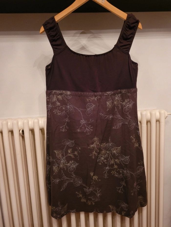 Robe marron cache cache - photo numéro 4