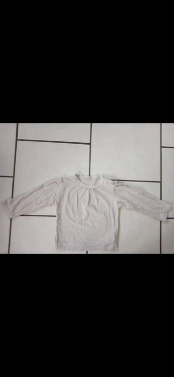 Maillot manches longues fille 18 mois