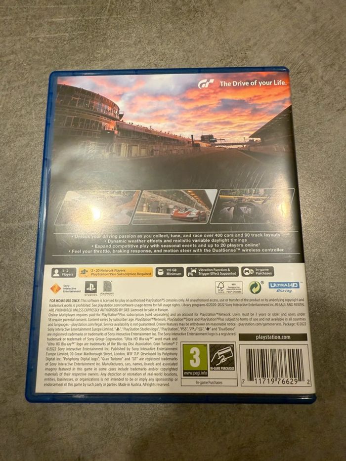 Jeux PS5 grand turismo 7 - photo numéro 2