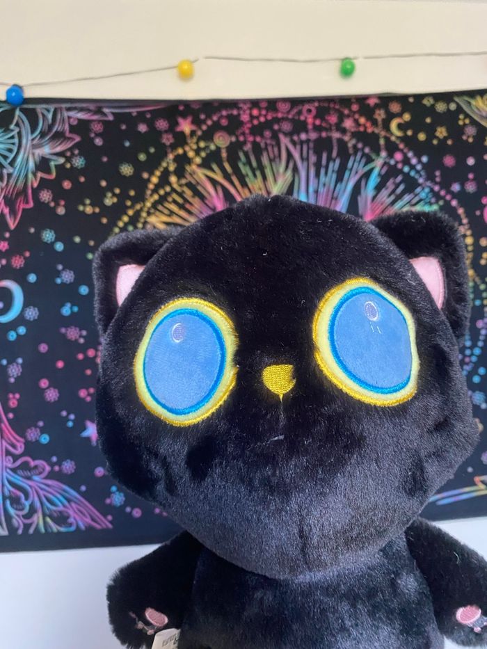 Peluche chat noir - photo numéro 4