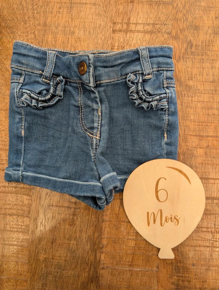 Short en jean