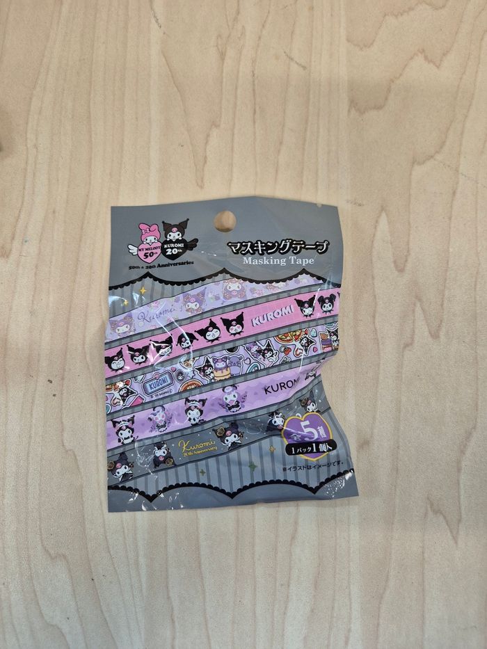Masking tape Sanrio display : Kuromi