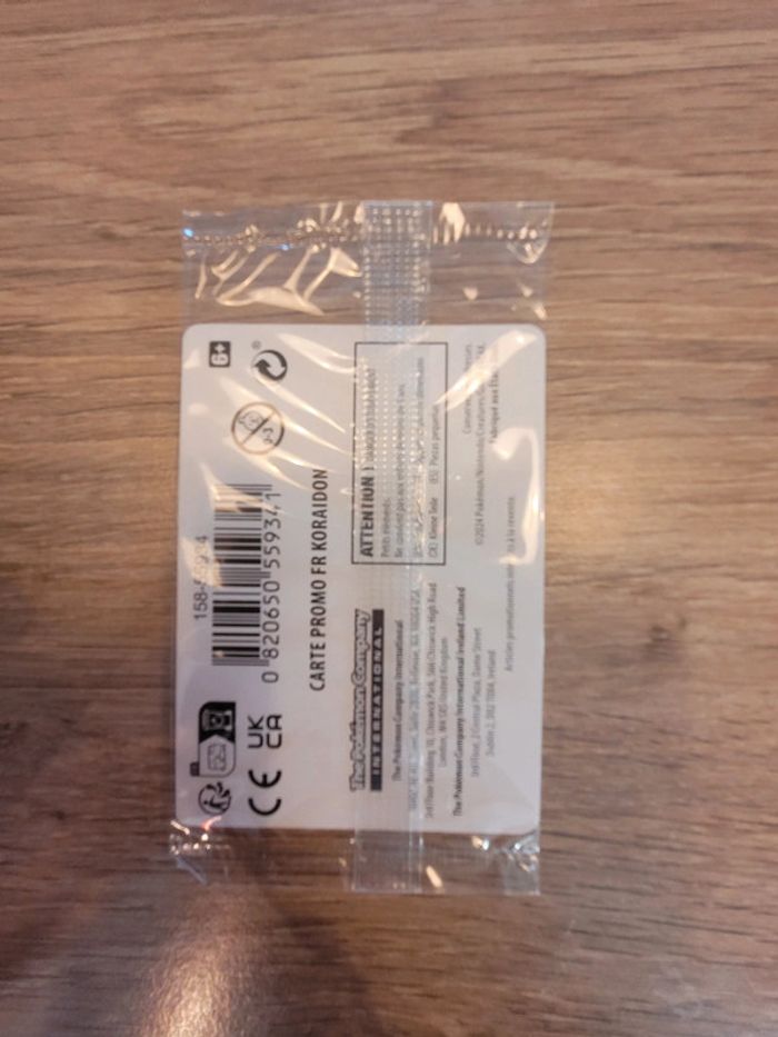 Vends carte pokemon promo koraidon 119/162 forces temporelles - photo numéro 2