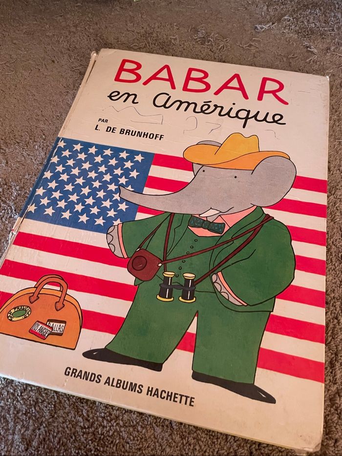 Livre - Babar en Amérique