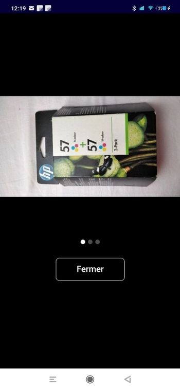 Cartouches d'encre couleur 