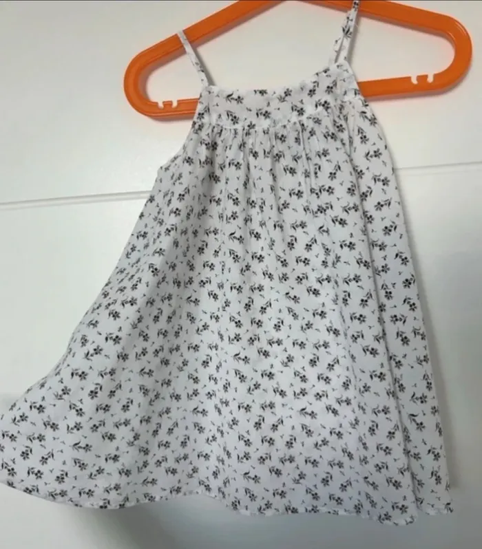 Robe fluide blanche à fleurs Bout'chou fille 18 mois - photo numéro 4