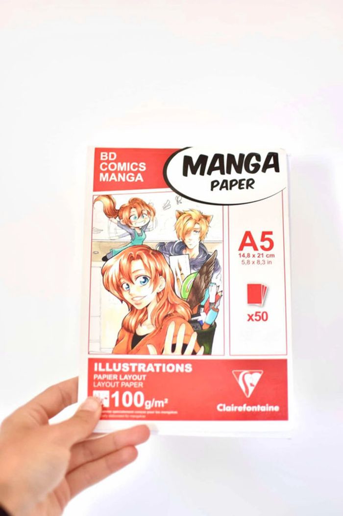 Carnet de dessin Clairefontaine