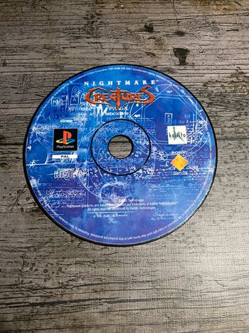 Nightmare Creatures Jeu PS1 loose PAL Sony
