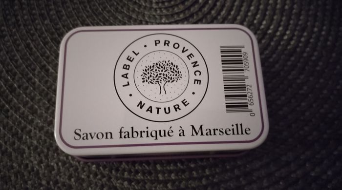 Boîte à savon Lavande avec emballage neuve - photo numéro 4