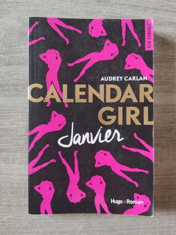 Livre calendrier girl janvier