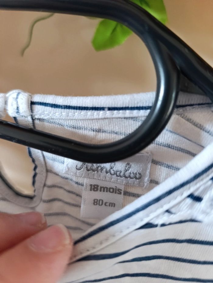 T-shirt rayé 18mois - Kimbaloo - photo numéro 2